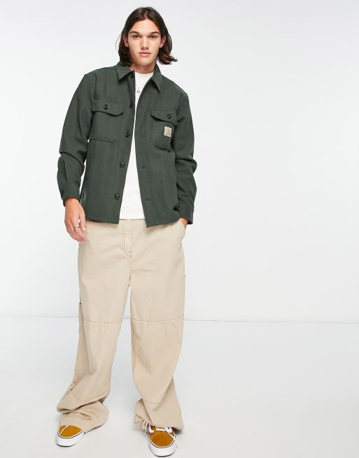 Carhartt WIP – Wiston – Zielona koszula wierzchnia, 3 z 4