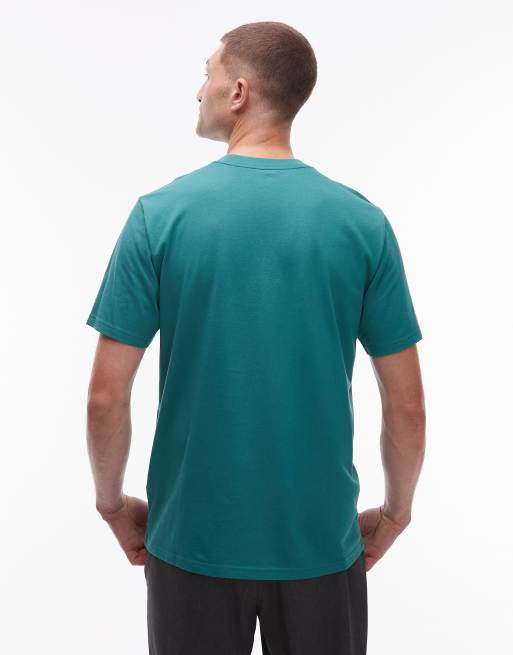 Carhartt WIP work life romance relaxed fit t-shirt in green, 3 of 5
