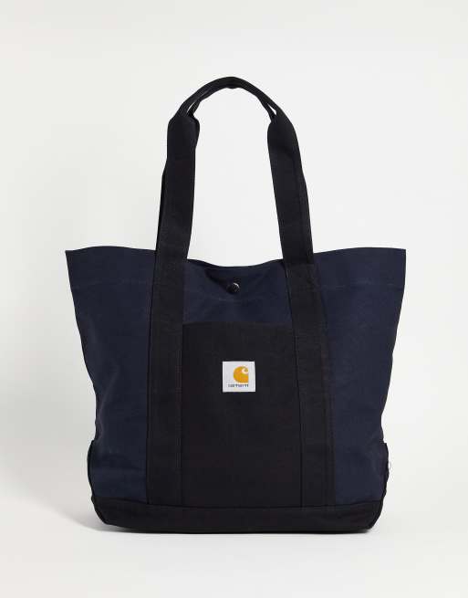 Carhartt WIP work tote in navy | ASOS