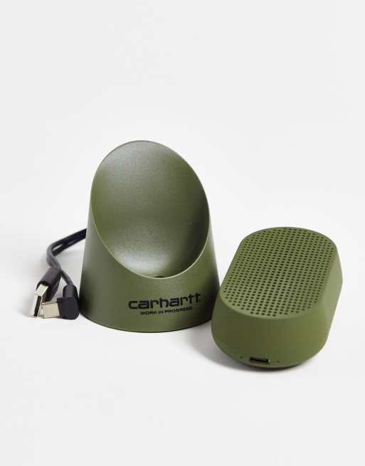 Carhartt WIP x Lexon - Mino T - Clip-on speaker in kaki, 4 van 4