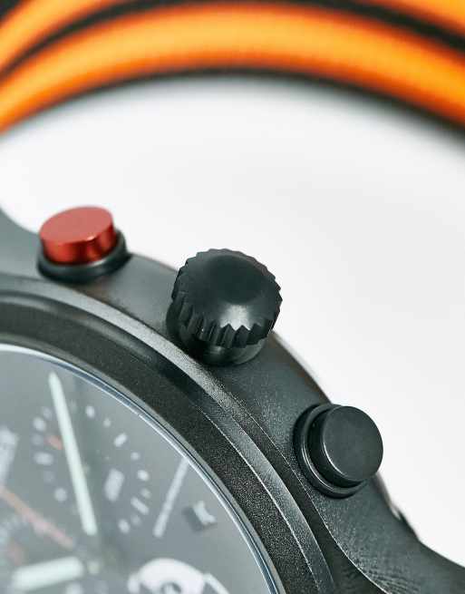 Allied lt chronograph clearance 42mm silicone strap watch