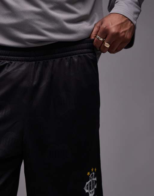 Carhartt x Hartt's Football Club - Pantaloncini neri, 5 di 5