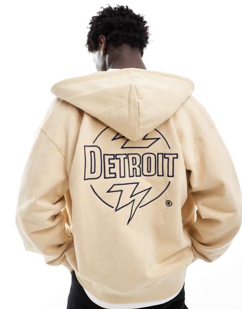 Carhattt WIP blazer graphic back hoodie in sand - view 1