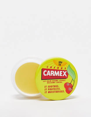 Carmex Lippenbalsam Im Tiegel – Kirsch-Geschmack, 7,5 G, Pflegt Trockene Lippen Intensiv