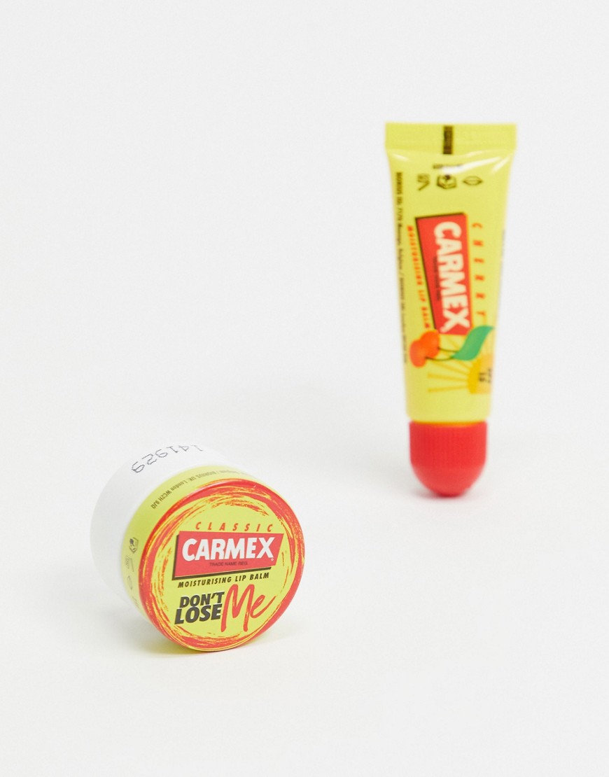 Carmex - Don't lose me - Limited edition lippenbalsem set-Doorschijnend