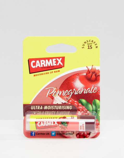 Carmex – Extrem feuchtigkeitsspendender Granatapfel-Lippenbalsam mit LSF 15