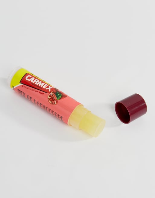 Carmex – Extrem feuchtigkeitsspendender Granatapfel-Lippenbalsam mit LSF 15, 3 von 4