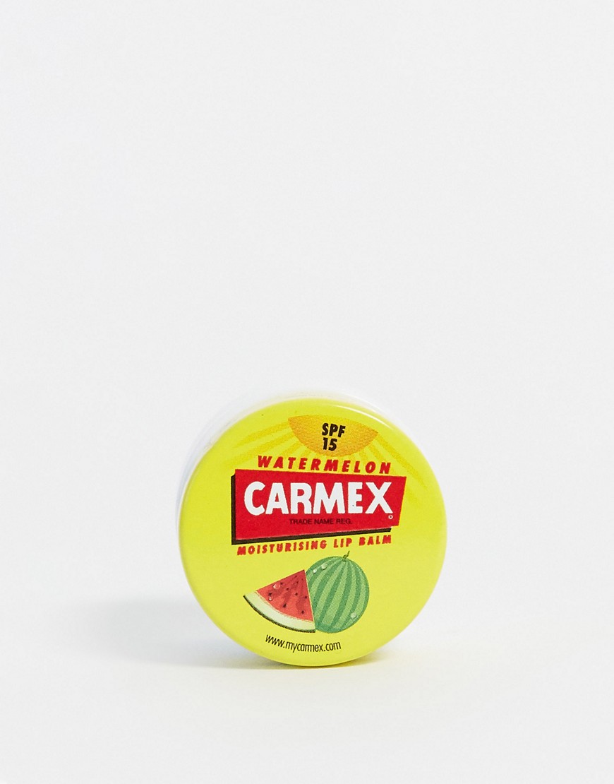 Carmex – Läppbalsam i burk med vattenmelonsmak-Ingen färg