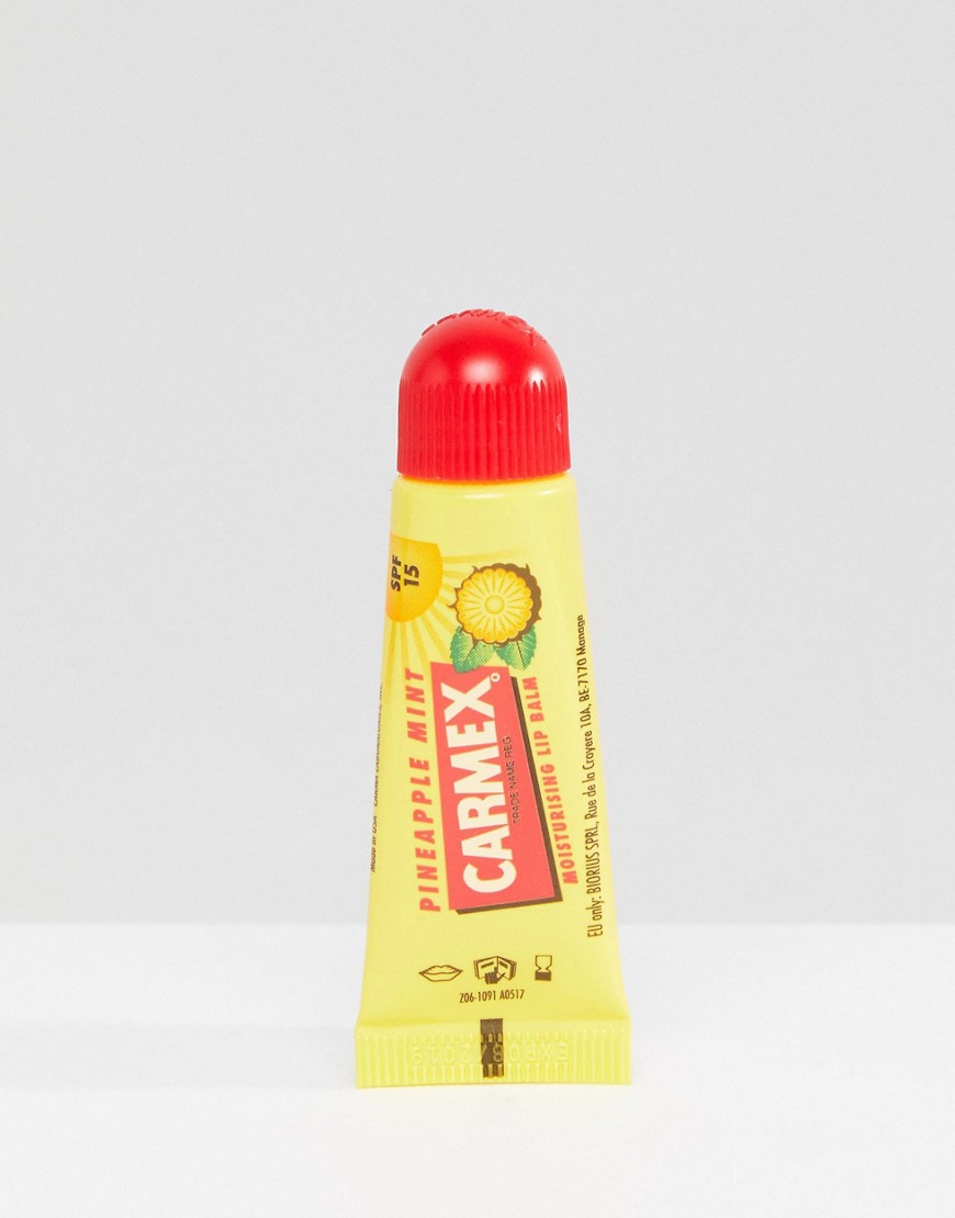 Carmex - Läppbalsam i tub, ananas och mint-Ingen färg