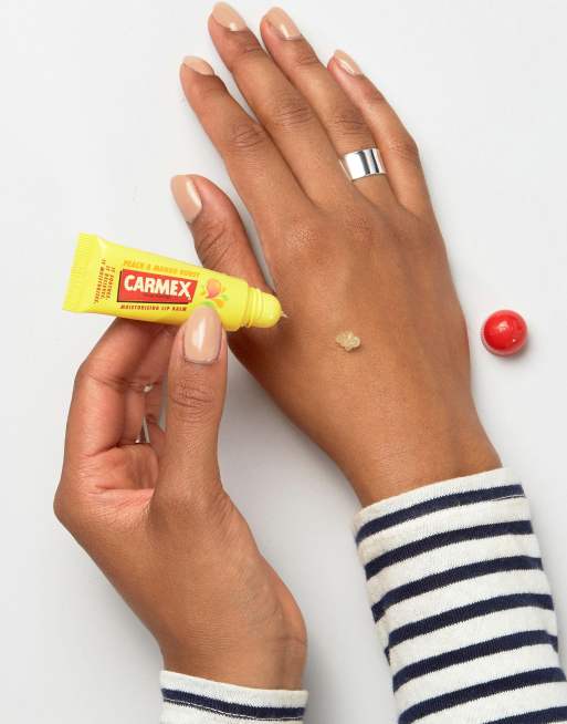 Carmex - Peach & Mango Burst - Tube de baume à lèvres hydratant, 2 de 4