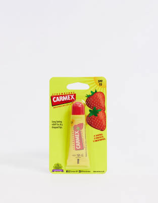 Carmex Carmex Strawberry Lip Balm Tube-Clear