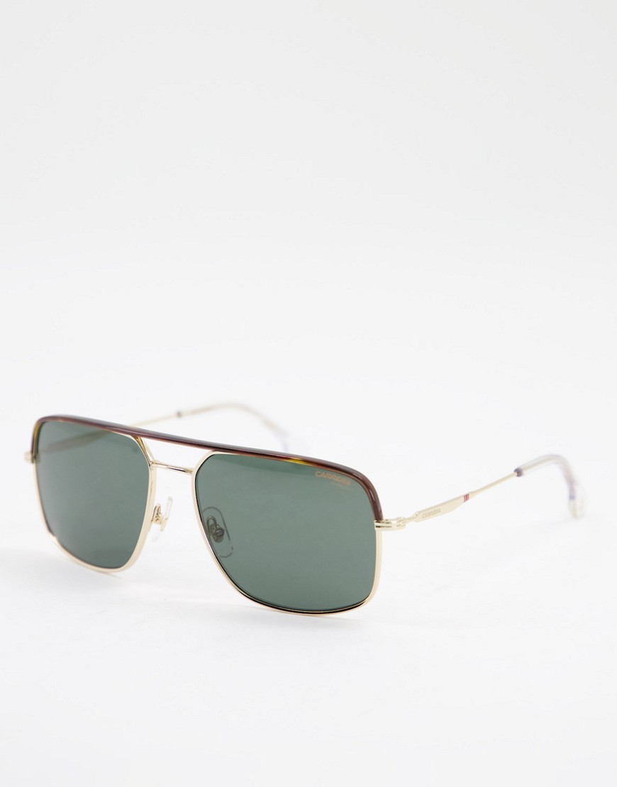 Carrera 152/S square lens sunglasses-Gold
