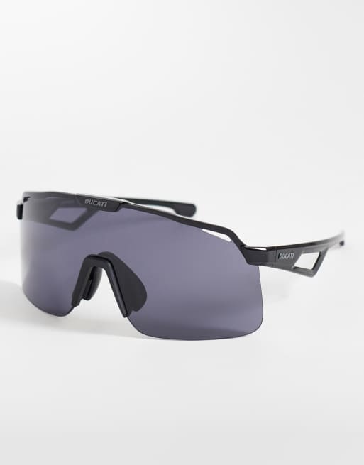 Carrera - Ducati - Lunettes de soleil masque à verres gris - Noir, 3 de 3