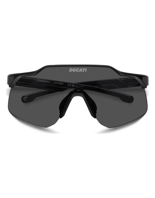 Carrera Ducati mask sunglasses with grey lenses in black - BLACK, 3 of 4
