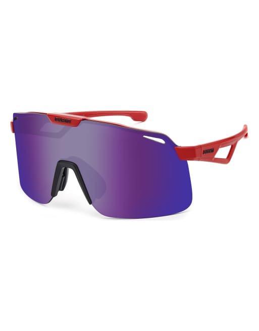 Carrera – Ducati – Sonnenbrille in Rot mit getönten Gläsern in Blau, 2 von 4
