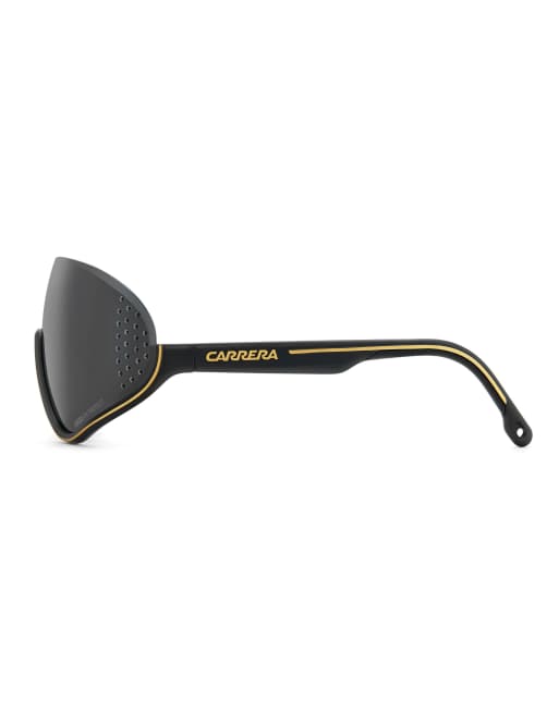 Carrera - Eyedra - Gafas de sol negras con lentes grises, 6 de 7