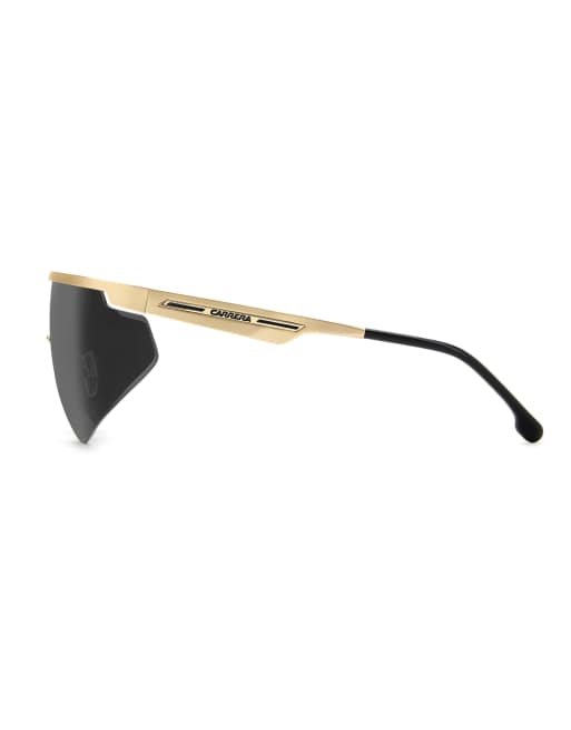 Carrera – Flaglab – Rechteckige Sonnenbrille in Schwarz mit grauen Gläsern, 5 von 7