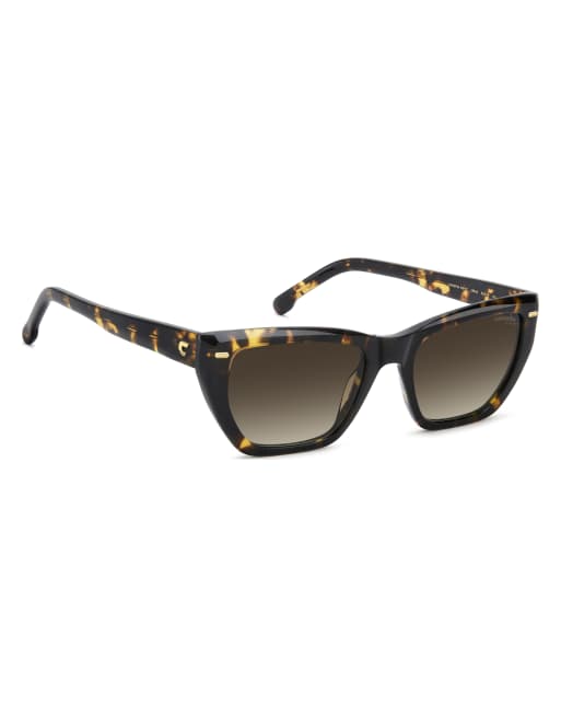 Carrera – Rechteckige Sonnenbrille in Braun mit braunen Gläsern, 4 von 4