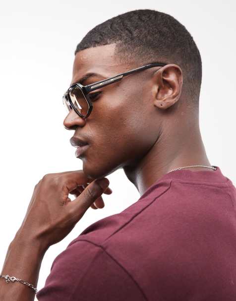 Carrera Sunglasses – Victory C – Navigator-Sonnenbrille in Rot mit braunen Gläsern - view 1