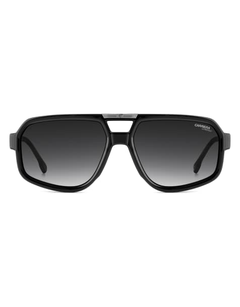 Carrera – Victory C – Navigator-Sonnenbrille in Schwarz mit dunkelgrauen Gläsern - view 1