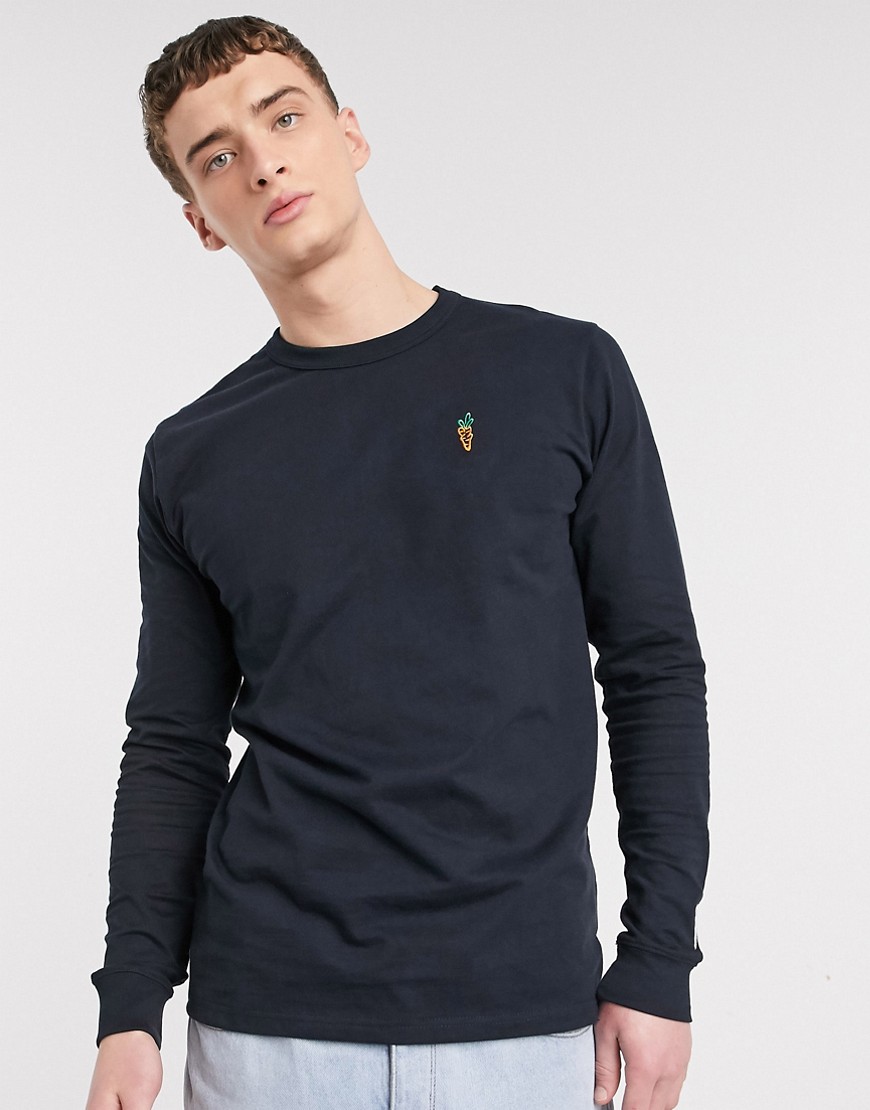 Carrots Signature long sleeve in navy