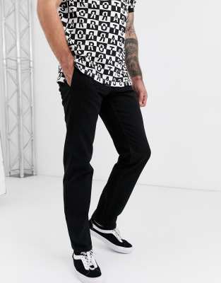 black chino jeans