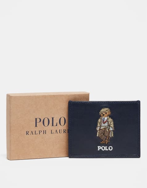 Cartera azul marino con estampado de Polo Bear de Polo Ralph Lauren - view 1