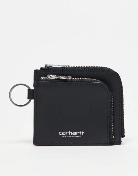 Cartera negra con cremallera Double Vegas de Carhartt WIP - view 1