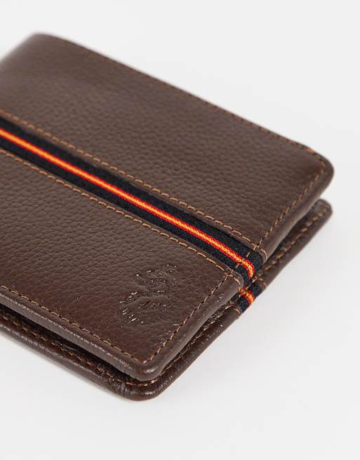 Cartera plegable de cuero grabado de Luke 1977 ASOS