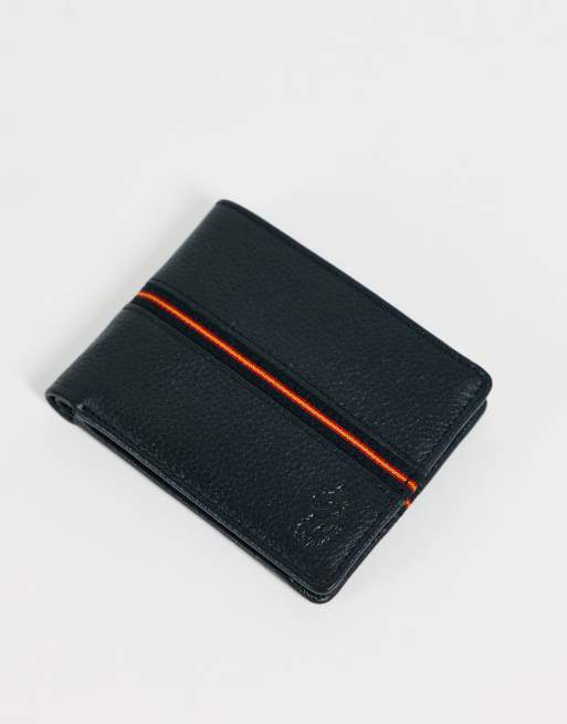 Cartera plegable de cuero grabado de Luke 1977 ASOS