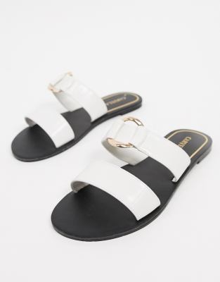 carvela white sandals