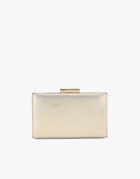 Carvela Aintree clutch in bronze combination - view 1