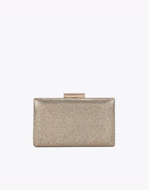 Carvela Aintree clutch in gold combination - view 1