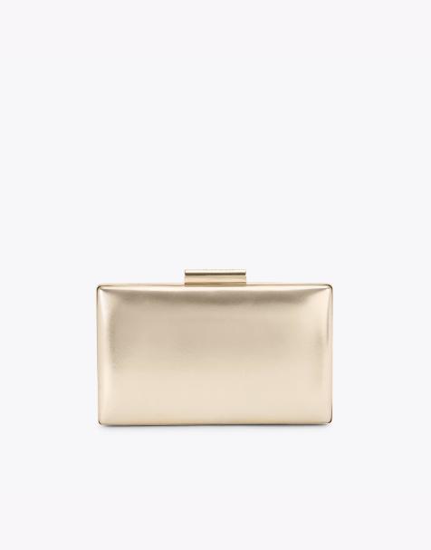 Carvela Aintree clutch in gold - view 1
