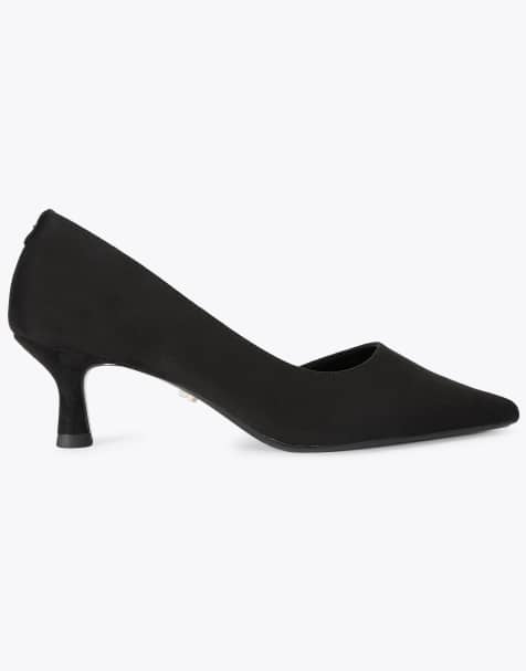 Carvela Alina d orsay heeled sandals in black - view 1