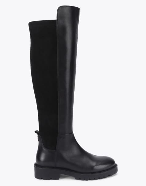 Carvela Amara 50/50 knee boots in black - view 1