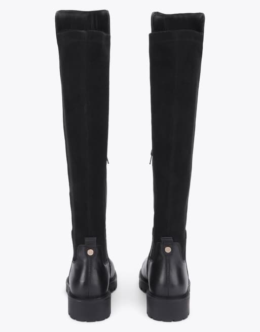 Carvela Amara 50/50 knee boots in black, 3 of 4