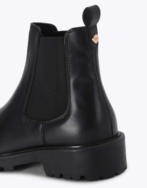 Carvela Amara chelsea low ankle boots in black, 3 of 4