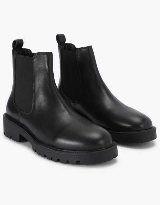 Carvela Amara chelsea low ankle boots in black, 4 of 4