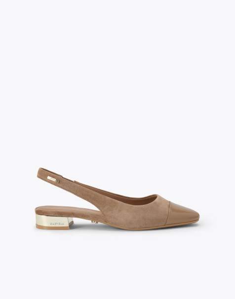 Carvela Amelia flat sandals in beige - view 1