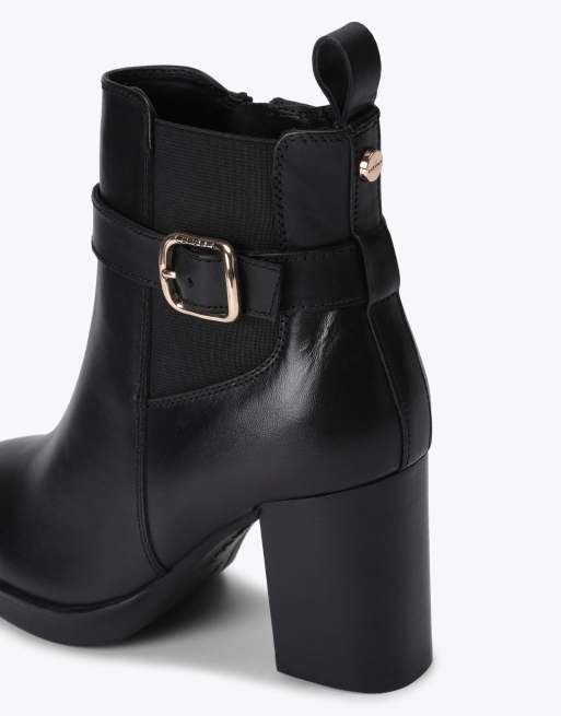 Carvela Argento high ankle boots in black, 3 of 4