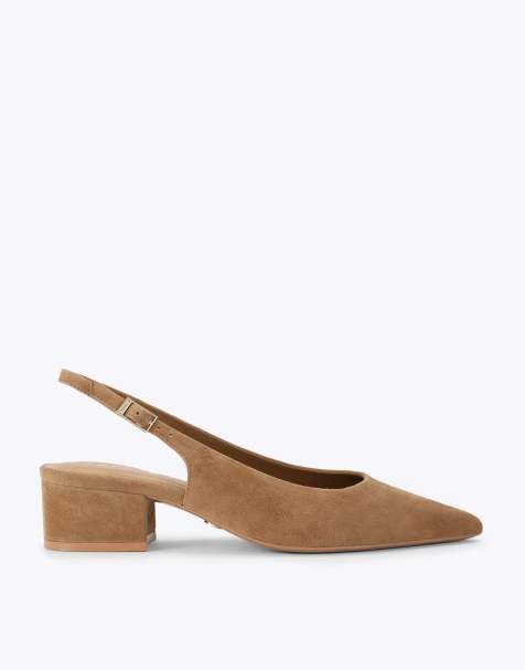 Carvela Armonia sling heeled shoes in camel - view 1