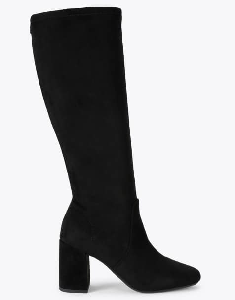 Carvela Asti long knee boots in black - view 1