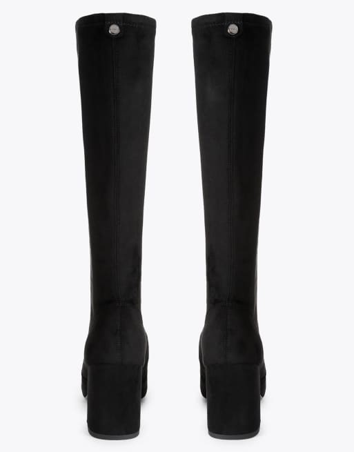 Carvela Asti long knee boots in black, 3 of 4