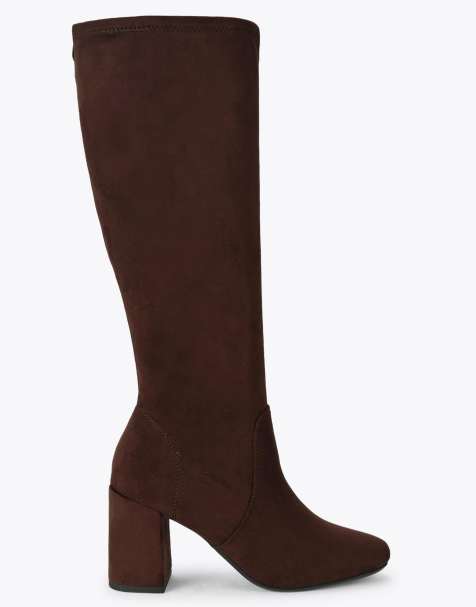 Carvela Asti long knee boots in brown - view 1