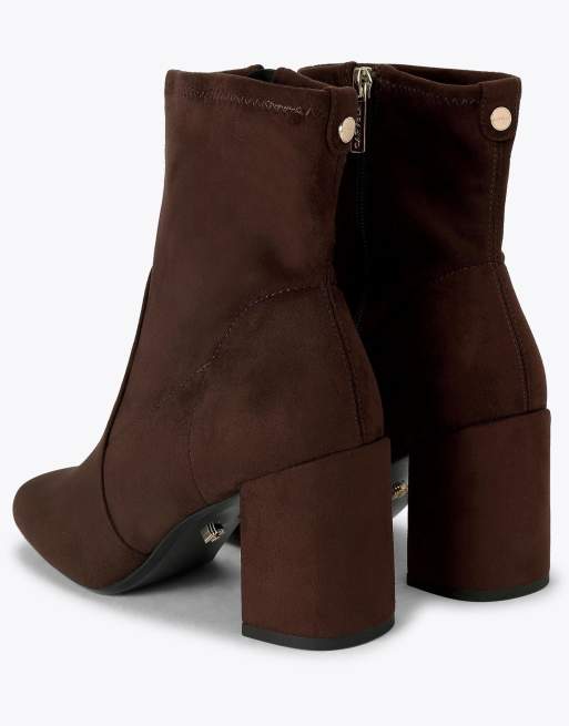 Carvela Asti low ankle boots in brown, 3 of 4