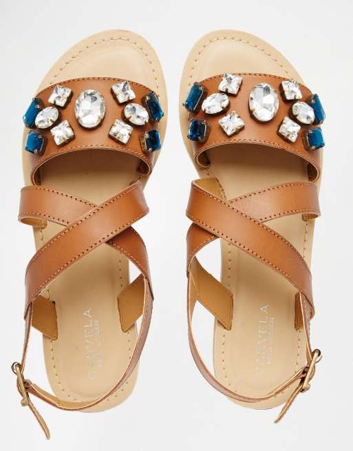 Carvela koncert tan store sandals