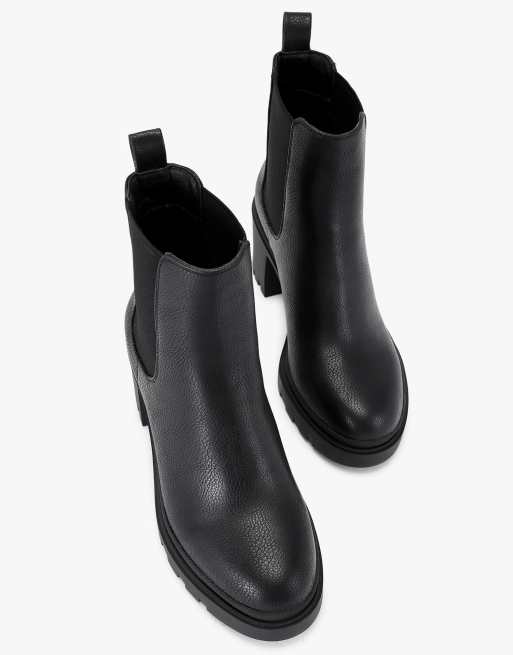 Carvela Boulder heeled wf high ankle boots in black, 2 of 4