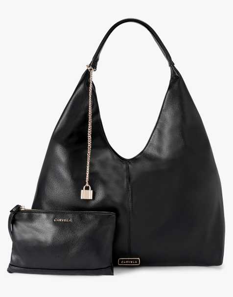 Carvela Cassia shoulder bag in black - view 1