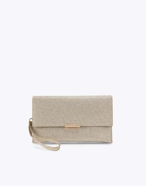 Carvela Caterina clutch in gold combination - view 1